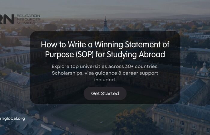 How to Write a Winning Statement of Purpose (SOP) for Studying Abroad